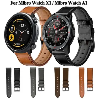 За Xiaomi Mibro Watch A1 X1 Каишка Кожена каишка за часовник Smartwatch Спортен взаимозаменяеми гривна Аксесоари Каишка за часовник